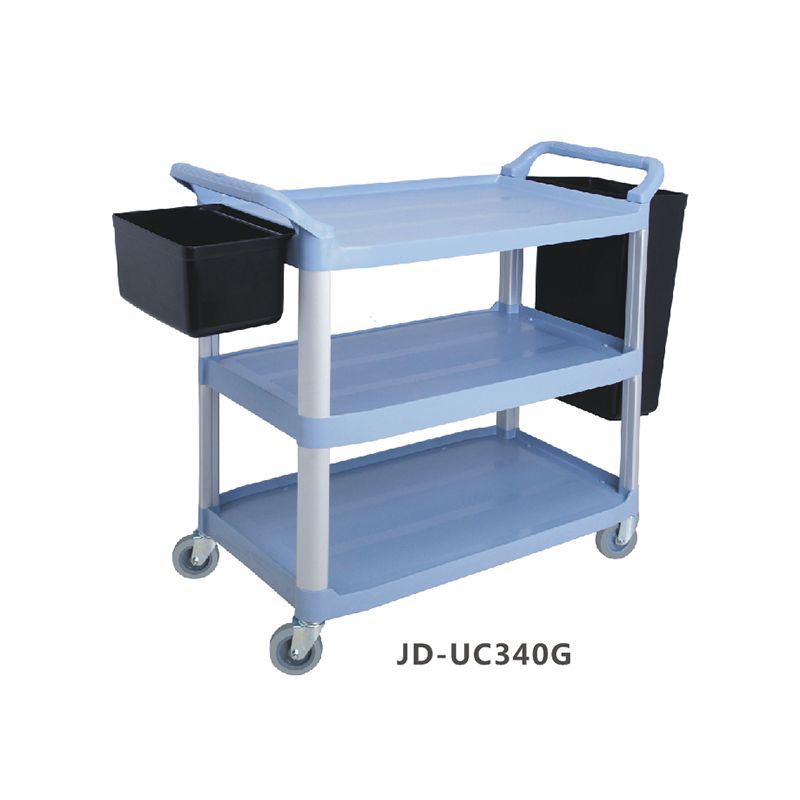 Three level trolley JD-UC340G full figure