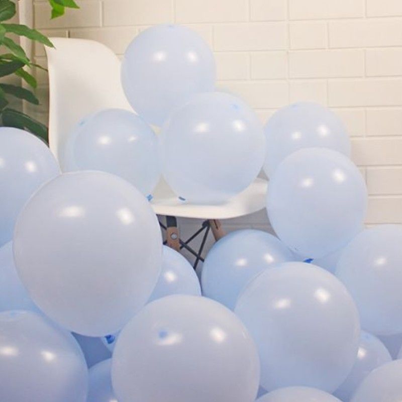 Birthday party decoration: Thickened candies, 10-inch 2.2-gram latex macaron-colored balloons, wedding room scene arrangement Specification image