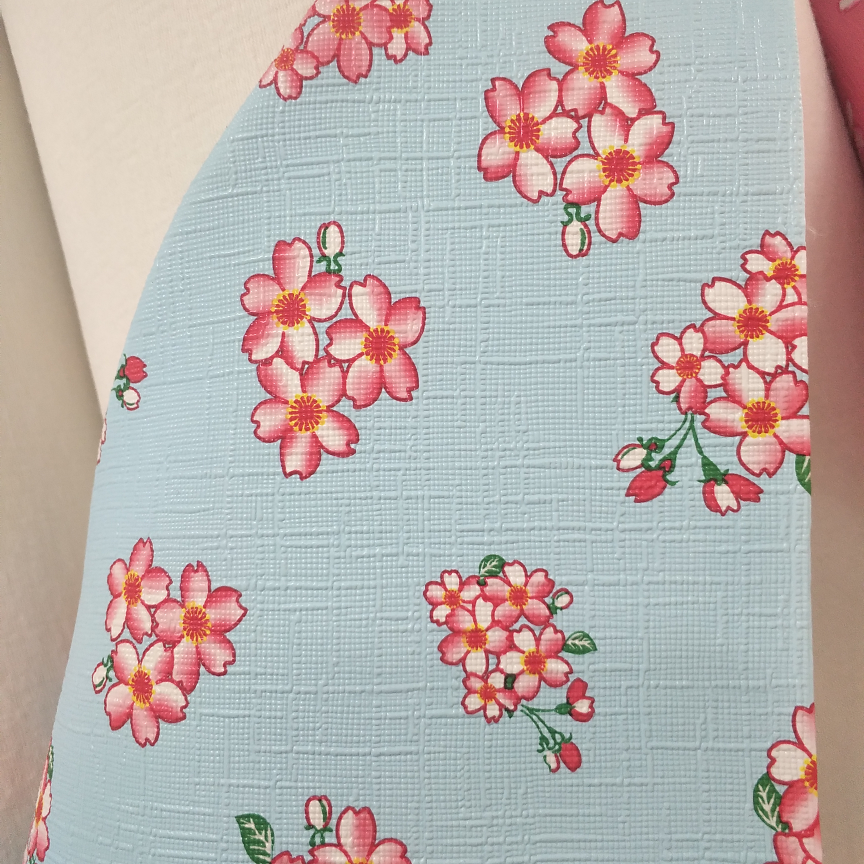 Fragrant plum hair base cloth, lake orchid