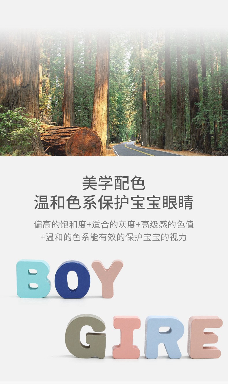 Macaron number and letter recognition, hand-held board, shape recognition, children's early education puzzle board, wooden toys, cross-border detail image 4