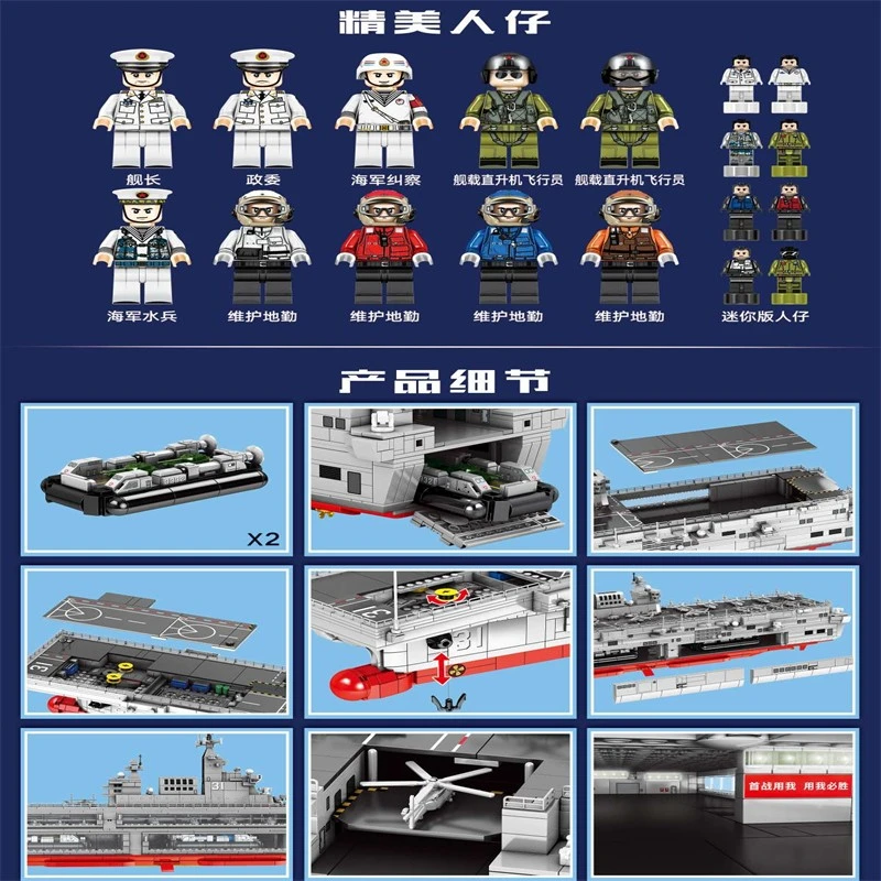 Junrong Toy Amphibious Assault ship detail image 3
