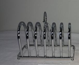 Round handle six-compartment dish rack detail image 1