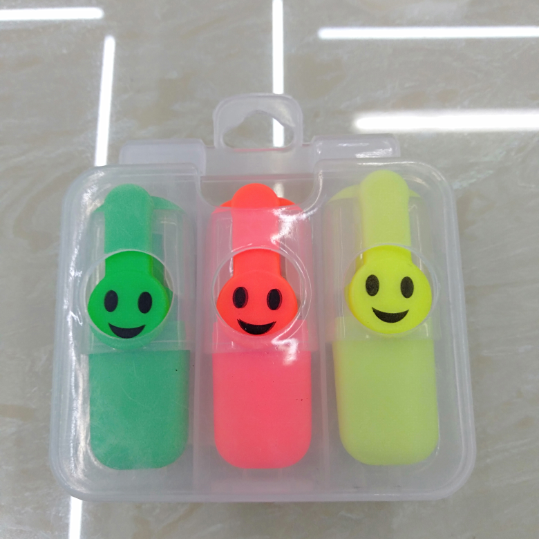 805-3荧光笔多色水彩笔绘画笔学生学习用品专用笔红蓝黑色大号油性彩