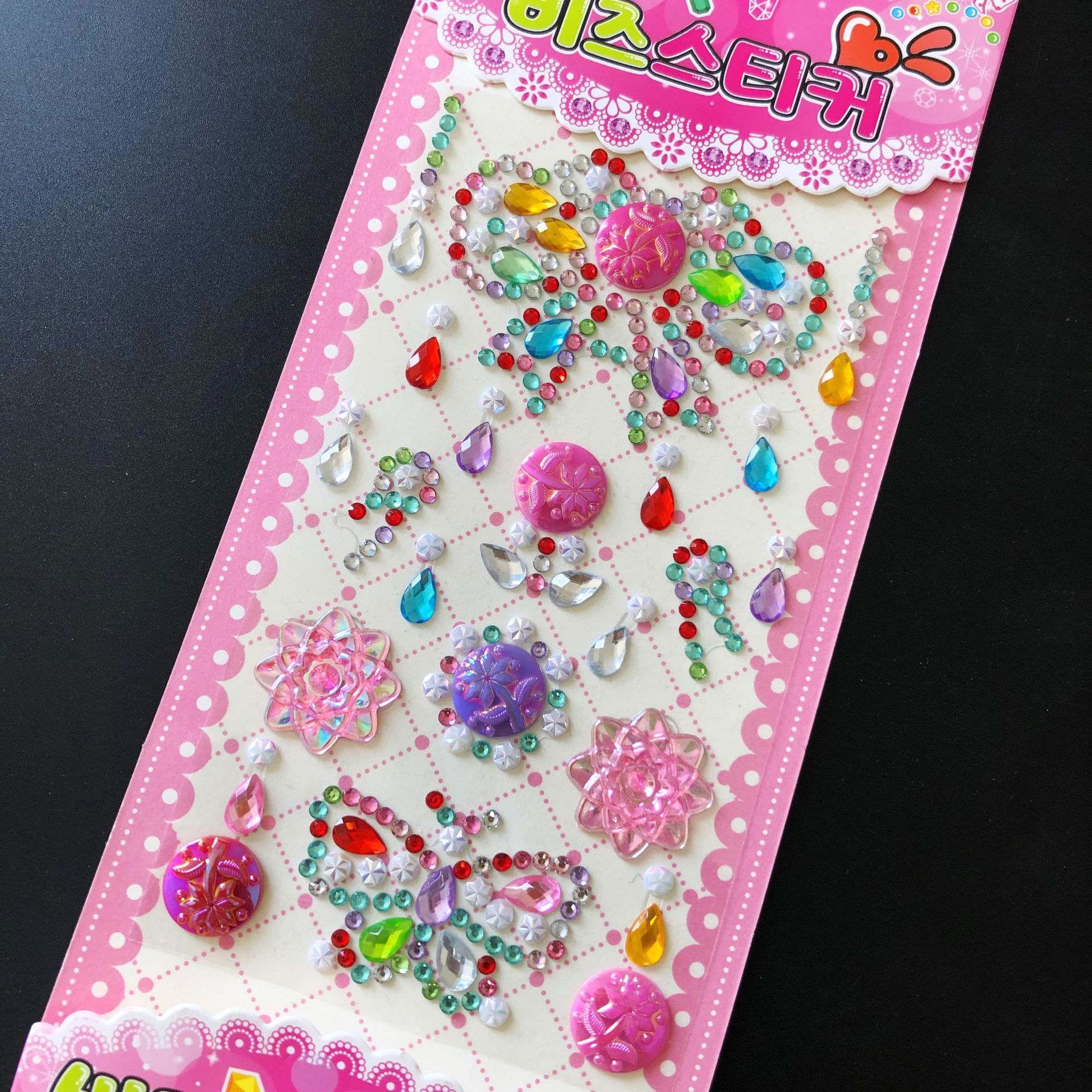New custom decorative stickers acrylic decorative stickers manufacturers direct sales