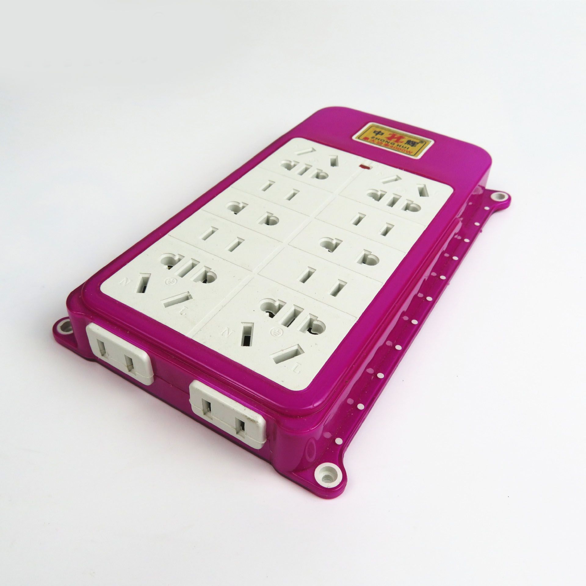 The new national standard 36-hole power strip with pins is an integrated power strip socket for office power connection