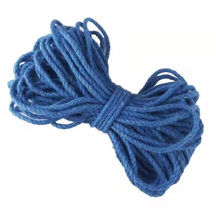 new white twine: 1.5-5mm color high temperature dyeing woven accessories