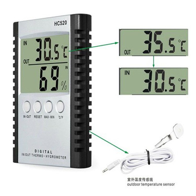 HC520工业温湿度计 电子温湿度计 环境温湿度表 家居用品详情图7