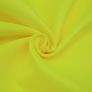 300D Oxford fabric down jacket, fluorescent fabric, sanitation and traffic police fabric, work uniform fabric, fluorescent color clothing fabric details Picture