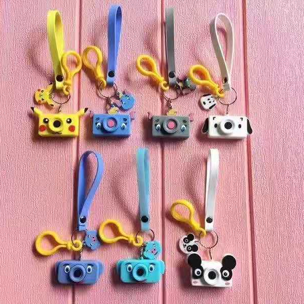 Three dimensional key chain cow fruit 3 piece set 4