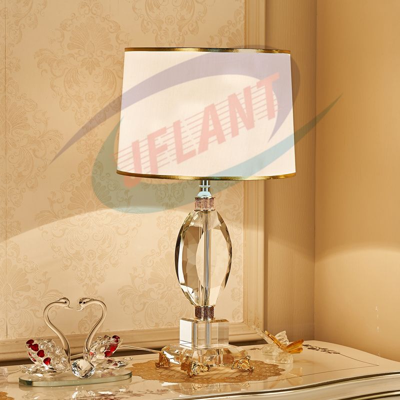 All Copper Crystal Chandelier Living Room Light Luxury French Dining Room Bedroom Atmospheric Crystal Light