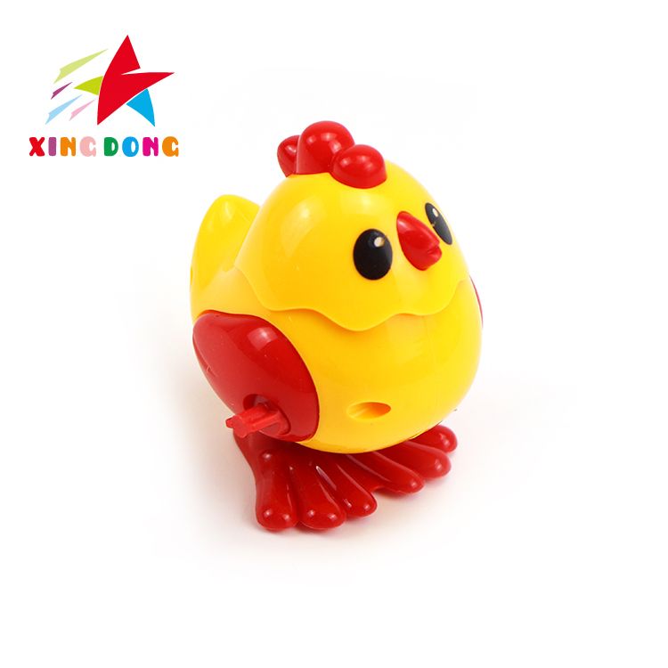When children's toys are chained, they can run and jump like chicks