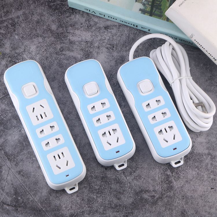 Household switch sockets with wires, multi-hole power strips, row power strips, power strips, office sockets, air conditioner power strips