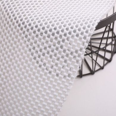 Polyester sandwich mesh fabric dyed single sole mahjong mesh fabric spring/summer luggage shoes knitted mesh fabric Application Scenario