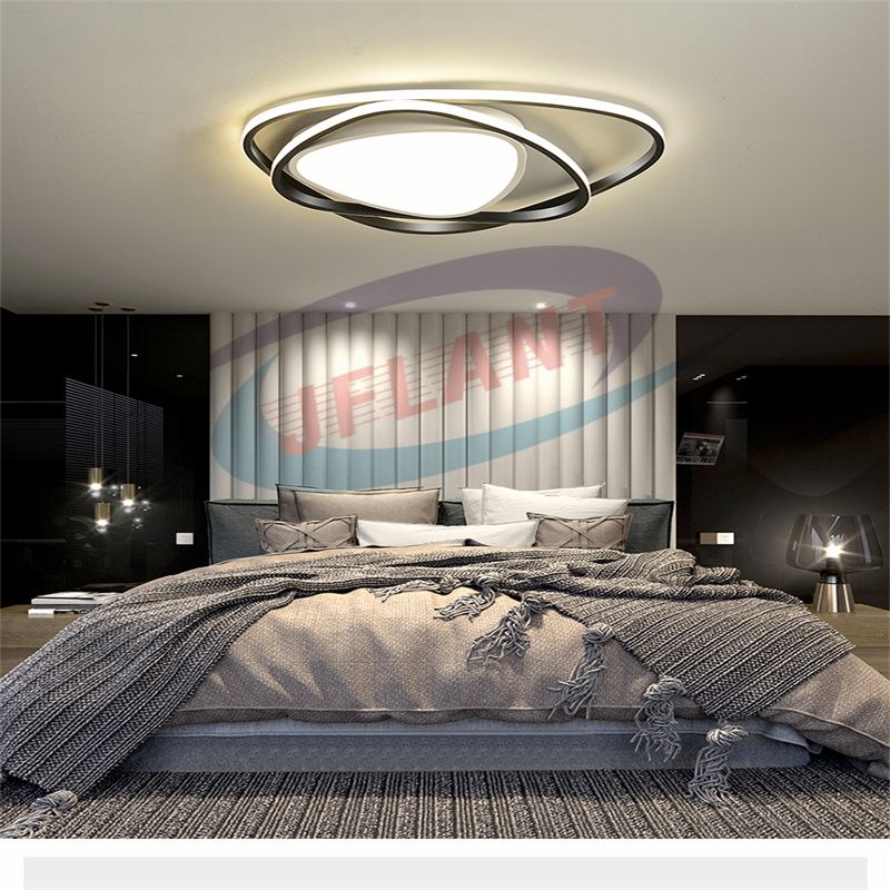 Post-modern crystal light luxury living room bedroom children triangle chandelier whole house set combination lamps thumbnail