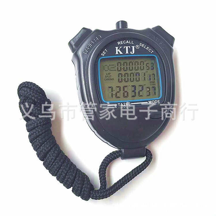 TA260多通道多功能体育秒表 三排60道运动秒表 裁判计时秒表详情7