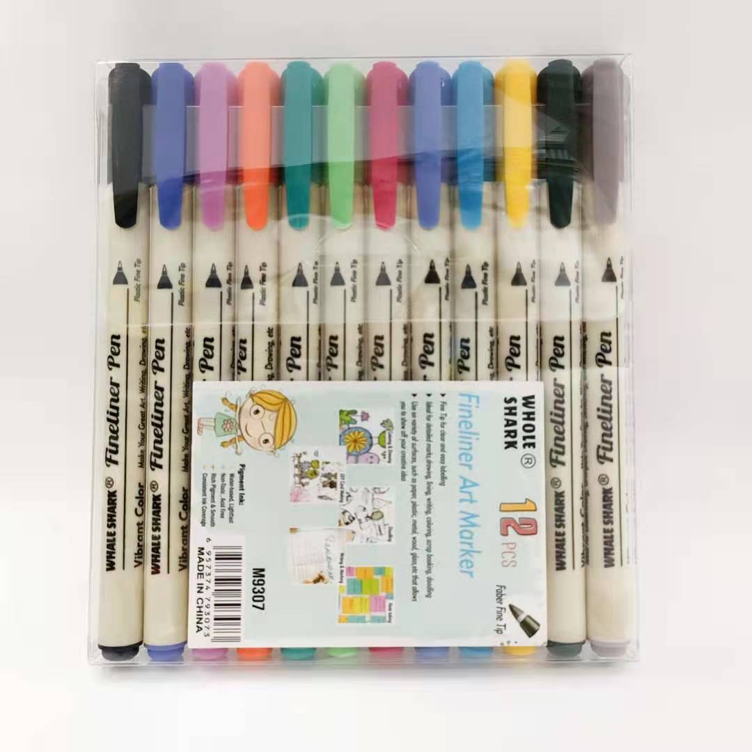 ١٢ ألوان من البلاستيك مصنوعة من الخيوط الملونة Specification image