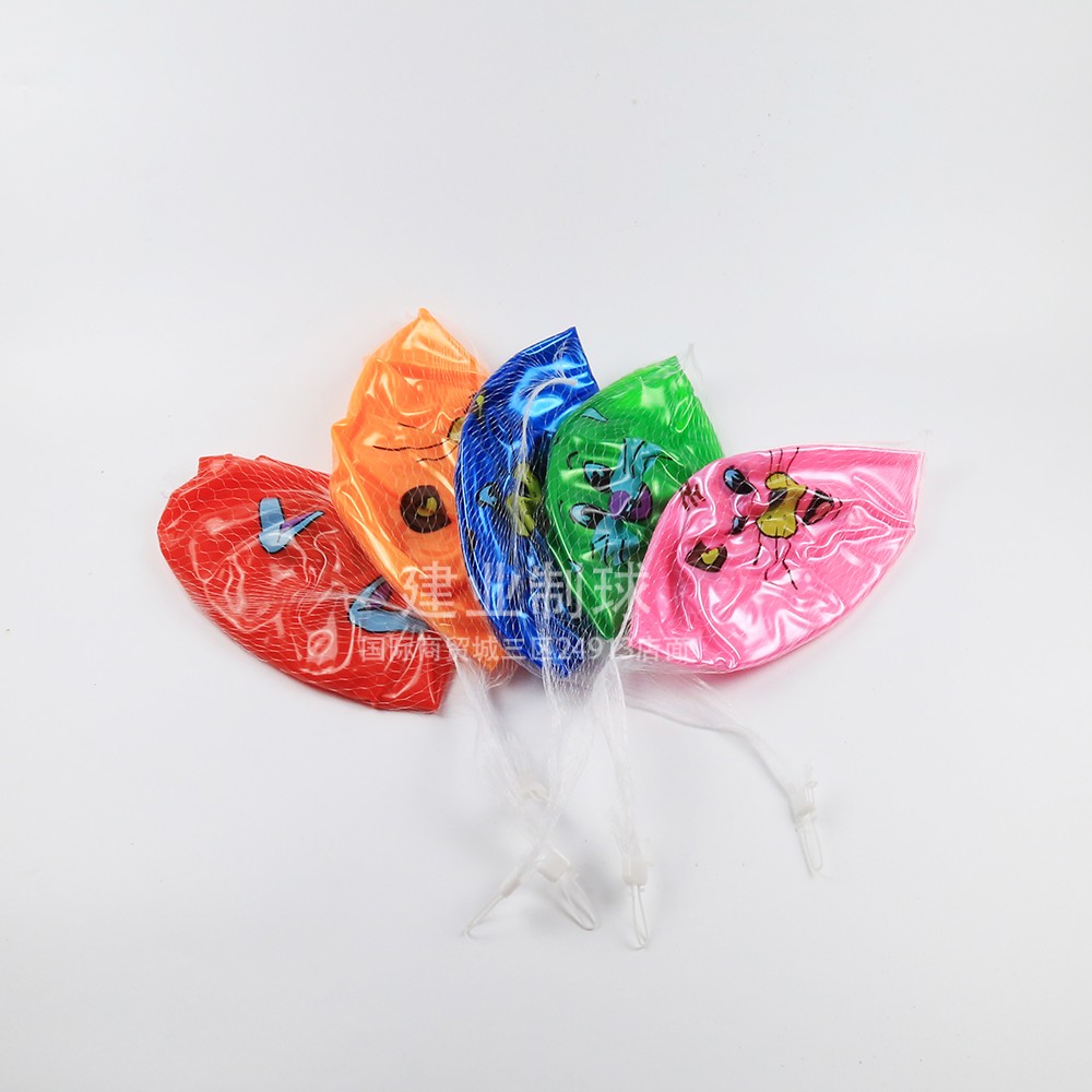 9寸PVC拍拍球大卡通动物图案贴标球外贸跨境直供详情图1