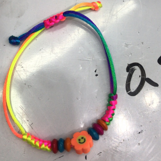 Baby children's bracelet Cute bracelet Handwoven smiley face bracelet
