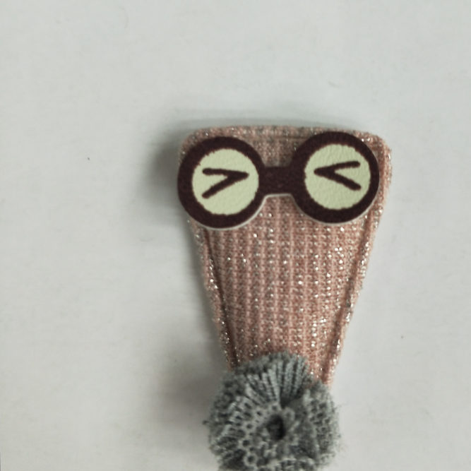 Cartoon triangle character handmade DIY
