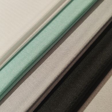 高弹速干瑜伽服汗布阳离子魔方布料 方格牛奶丝运动卫衣面料细节图