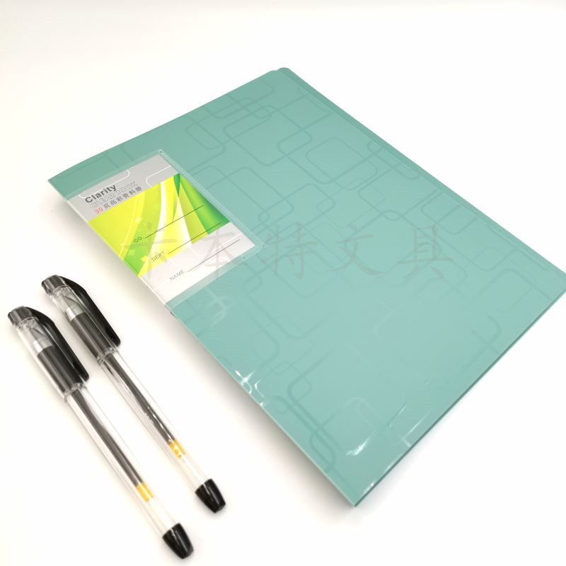 A5 circular pattern 40-page information booklet, office ticket storage booklet, factory direct sales, document classification booklet, insert booklet Specification image