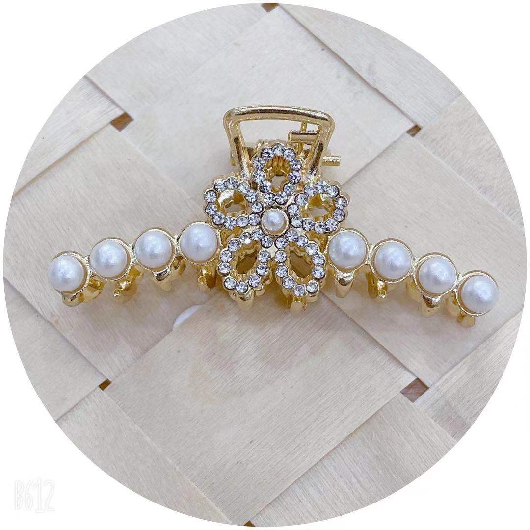 Tianyi jewelry network red-hot women's high-end fashion hairpin claws 8 cm alloy headdress