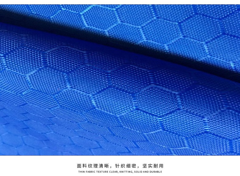 Football-patterned Oxford cloth 10-point patterned fashionable bright color bag fabric, outdoor waterproof bag lining fabric wholesale detail image 2