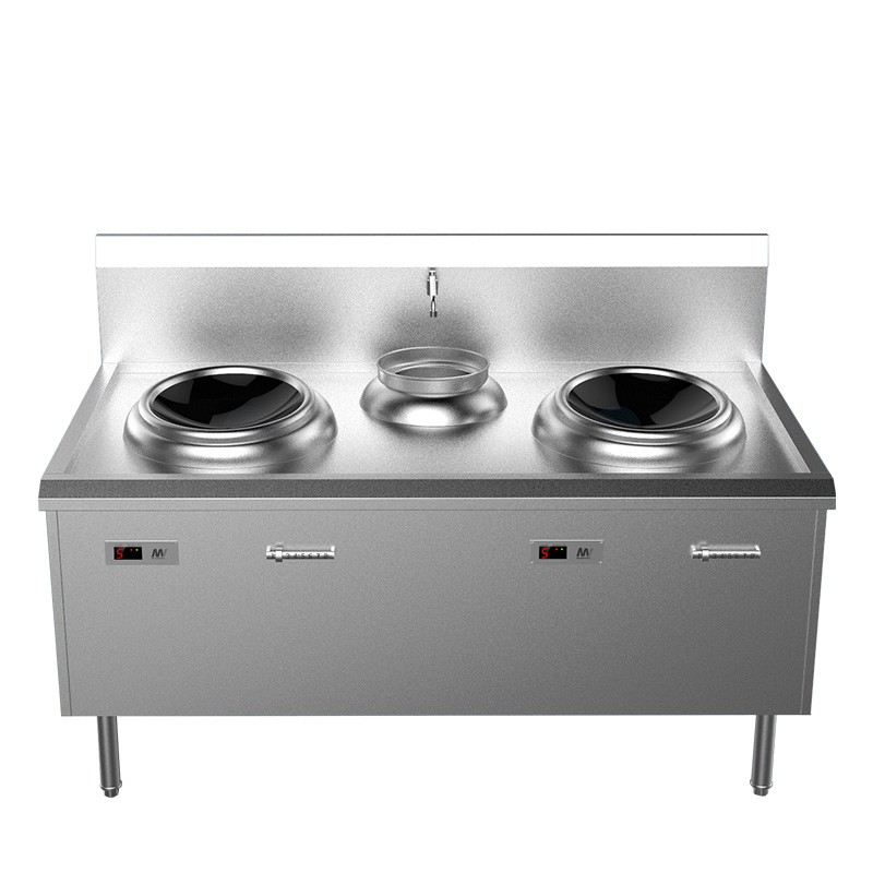 Yingdaxun commercial induction cooker, double-head single-tail high-power wok stove, 12KW electric wok stove, high-flame electromagnetic small wok stove detail image 4