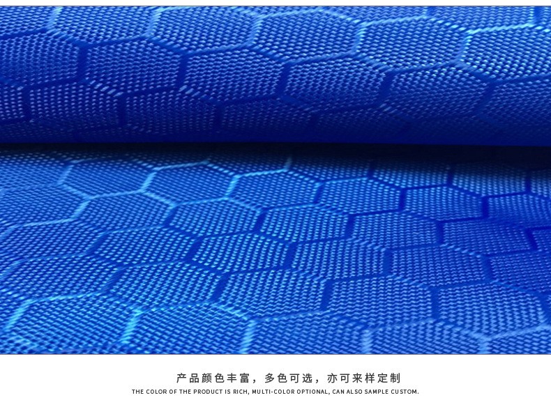 Football-patterned Oxford cloth 10-point patterned fashionable bright color bag fabric, outdoor waterproof bag lining fabric wholesale detail image 4