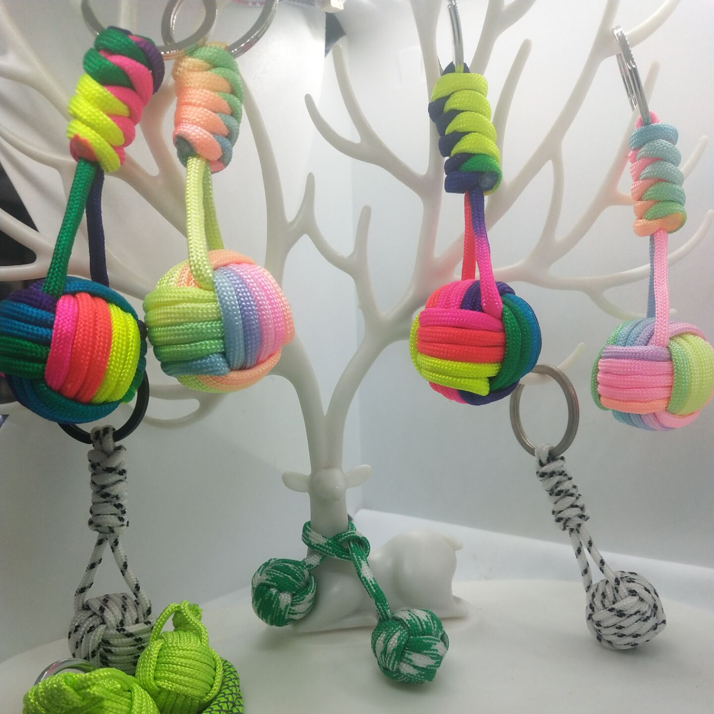 “等闲识得东风面，万紫千红总是春”防色狼钥匙球，约丽多彩百搭潮流男女搭配