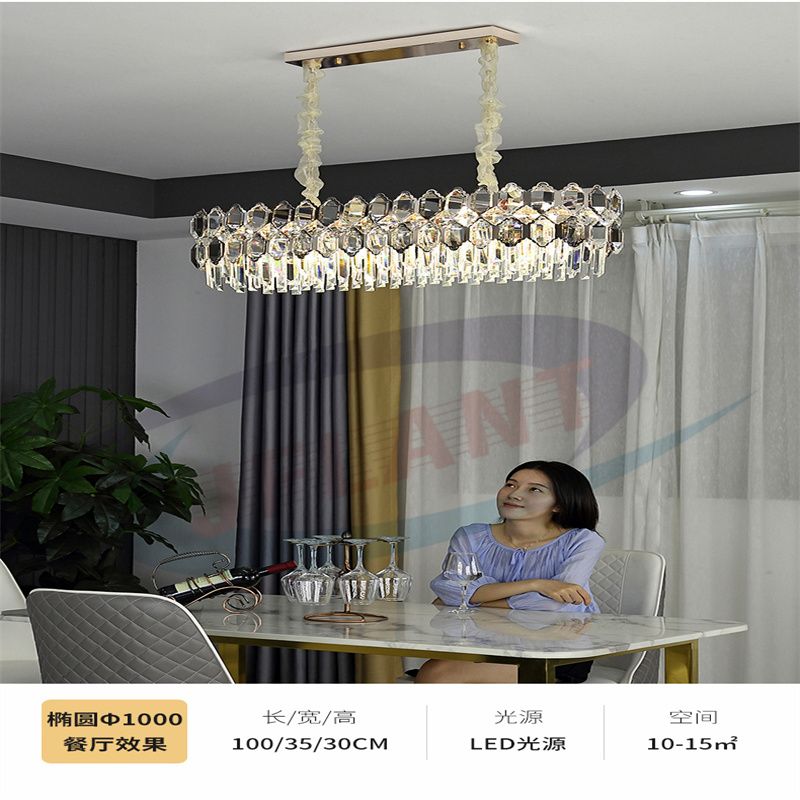 Living Room Chandelier European Atmosphere Luxury Villa Home Item Picture