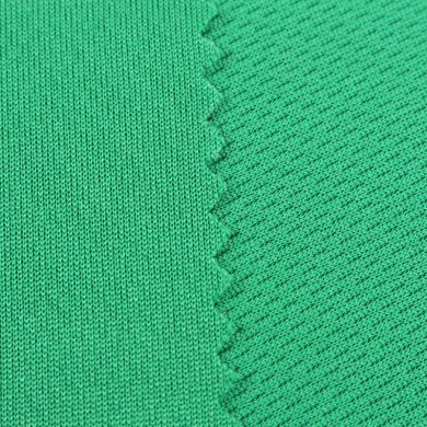 A large number of weft knitted bird's eye fabric knitwear quick-drying polyester double-sided tight sportswear stretch swimsuit fabric Application Scenario