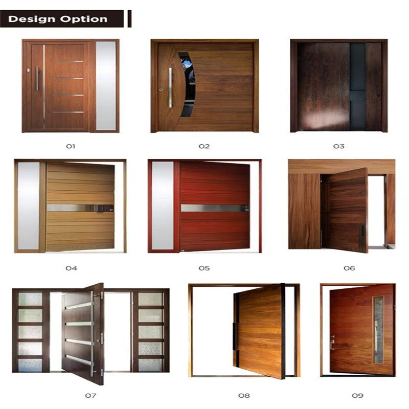 Indoor wooden door entrance door, Yiwu agency procurement, foreign trade wholesale, mixed batch available Application Scenario