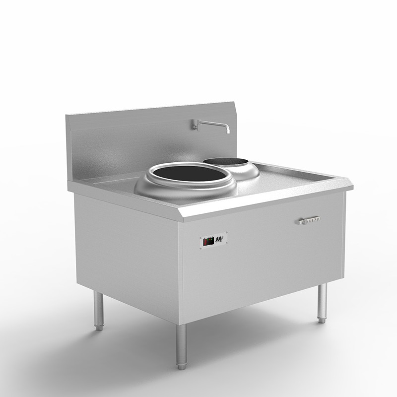 Yingdaxun commercial induction cooker 15kw single-head single-tail electric stir-frying stove, high-power stir-frying, concave surface induction cooker for canteens detail image 4