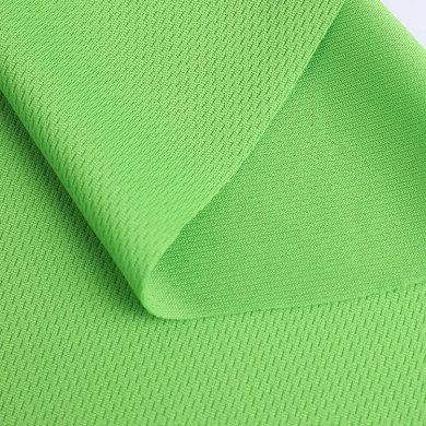 Stock 75D polyester quick drying bird's eye cloth moisture absorbent sweat sweat sportswear fabric high F bird's eye mesh cloth millet cloth details Picture