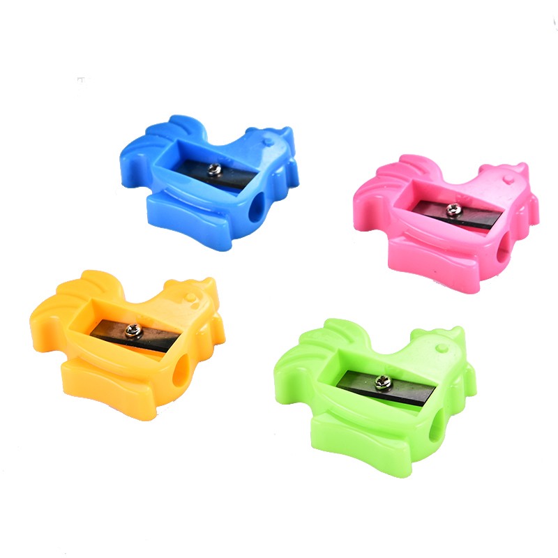 热销动物塑料卷笔刀环保卡通彩色削笔机削笔刀学生海豚铅笔刀削笔器可定制详情3