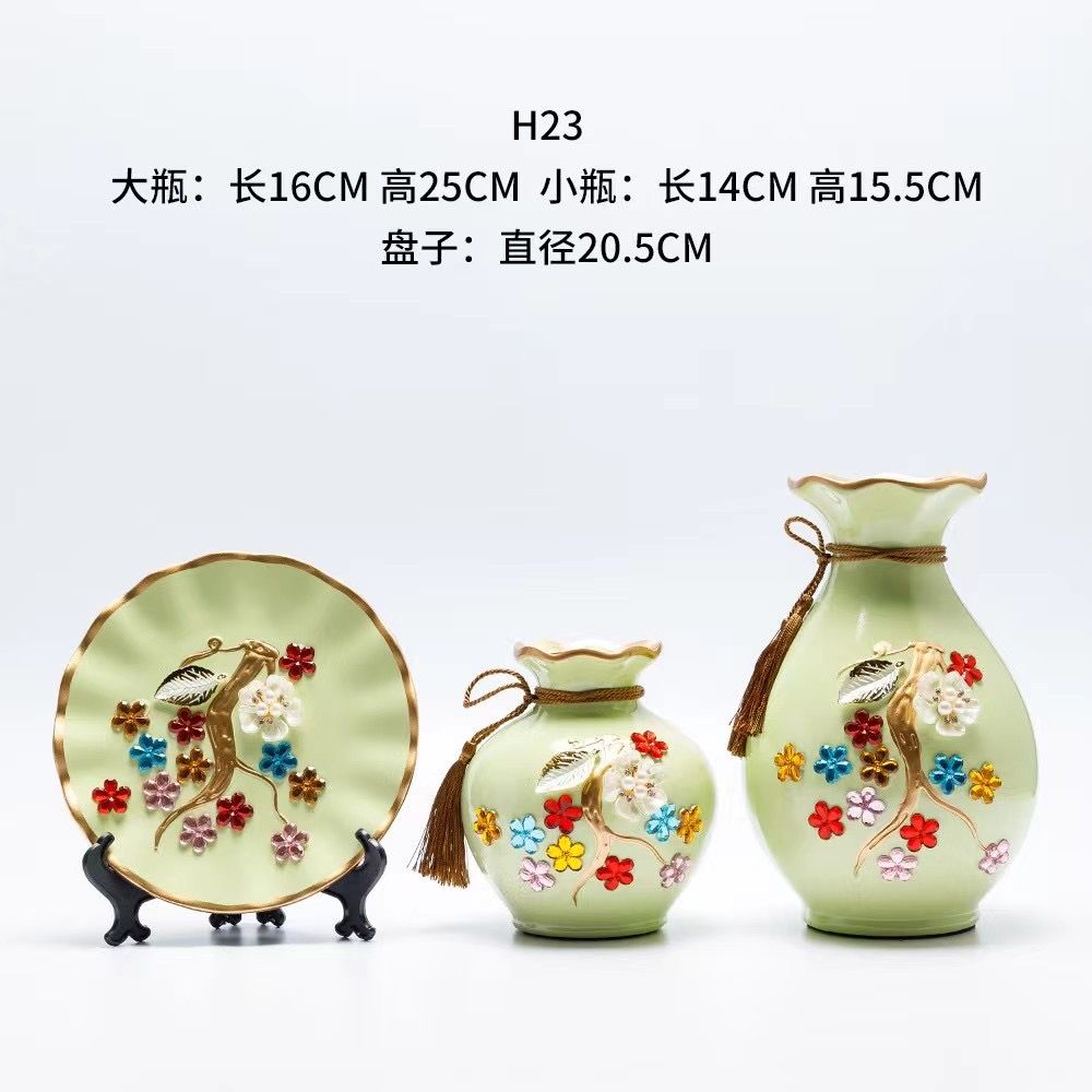 Yiwu Small Commodity City Ceramic Crafts Hotel Home Porch Wine Cabinet Living Room Dining Room Study TV Cabinet Decoration thumbnail