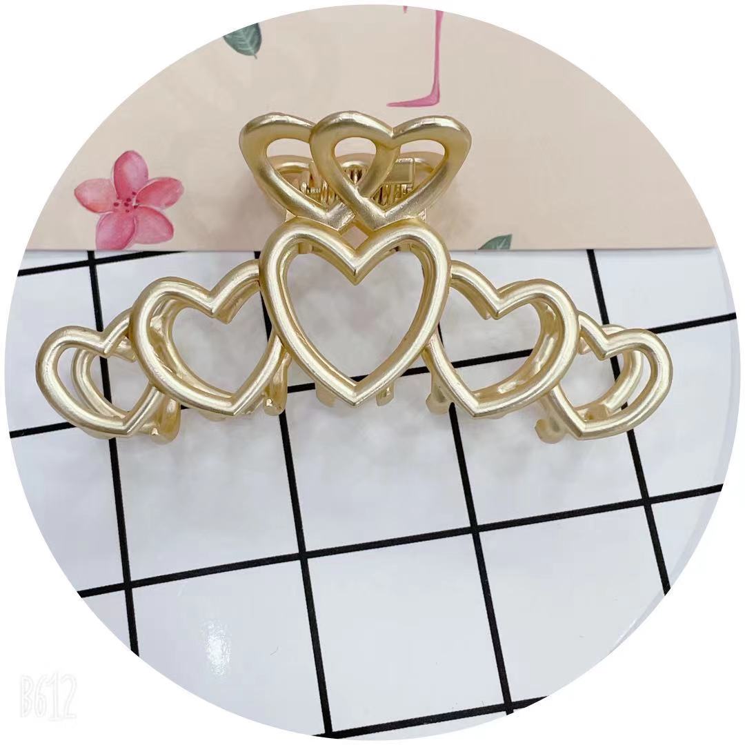 Tianyi jewelry network popular women's fashion high-end 8 cm alloy love claw clamp
