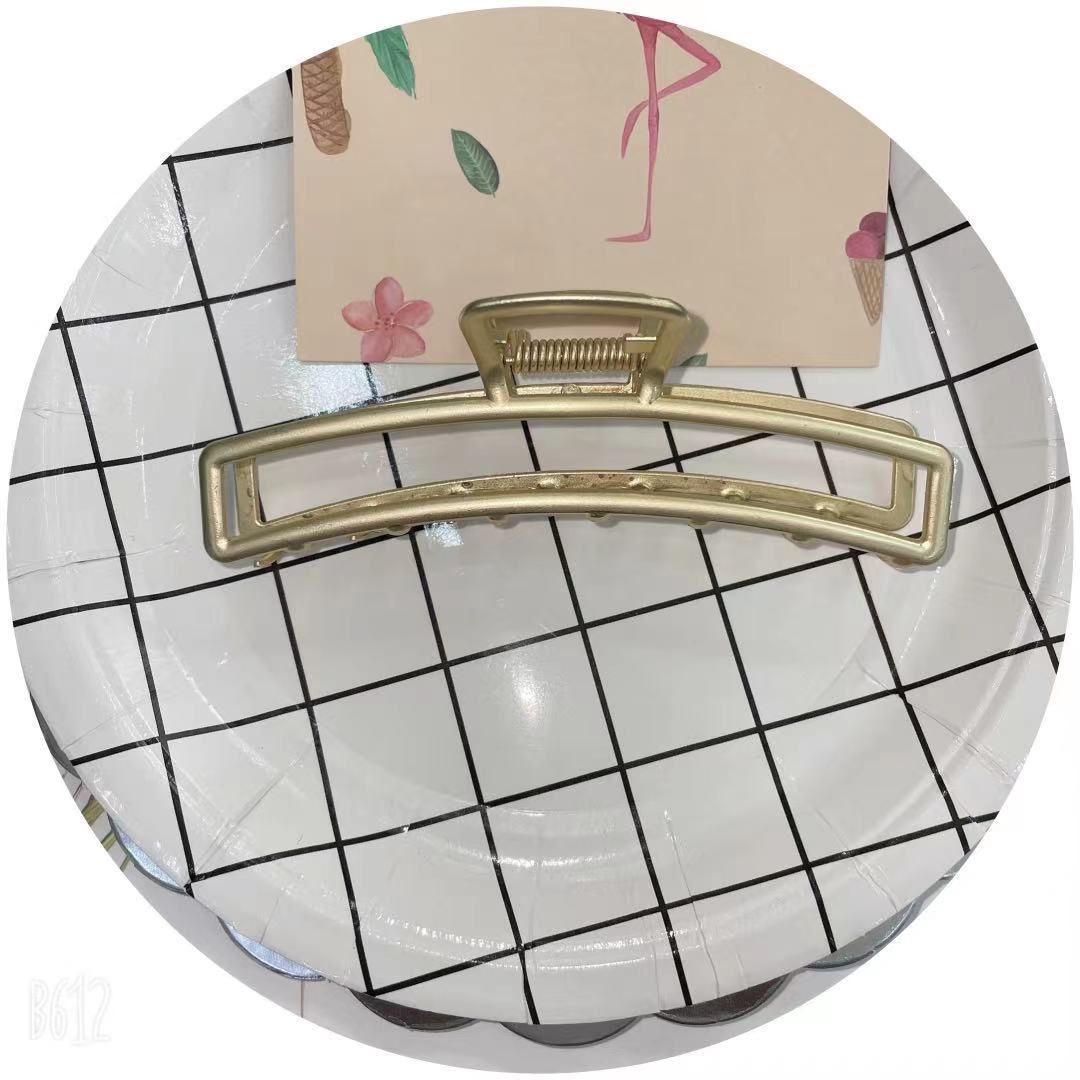 天意饰品 网红爆款 女士时尚高端11公分亚金爪子   抓夹