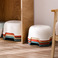 S42-S0473创意儿童小凳子宝宝洗脚凳子浴室凳塑料椅子餐桌小板凳白底实物图