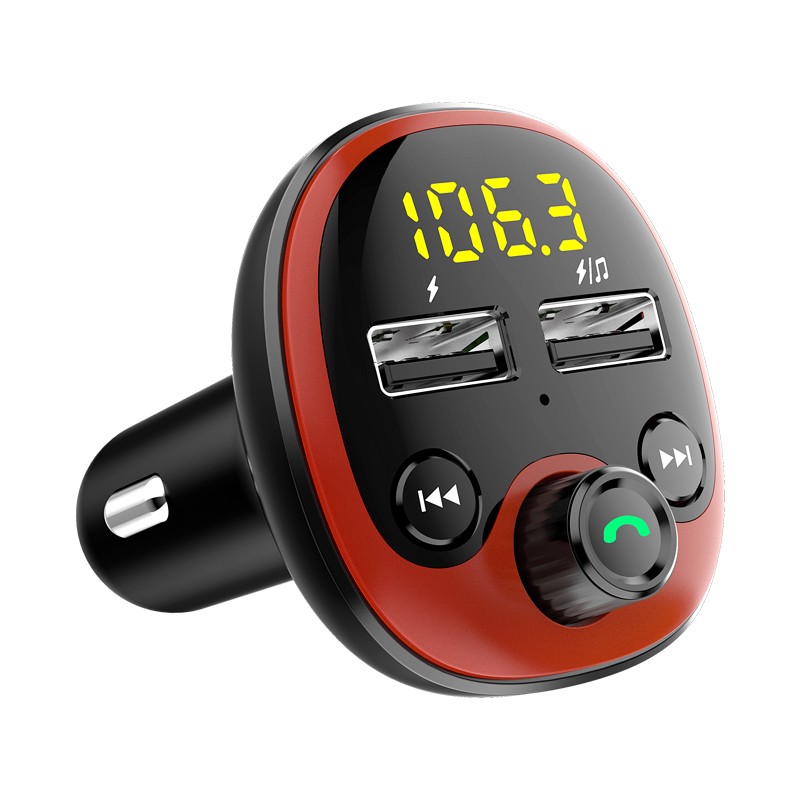 车载mp3播放器 双USB车载充电器QC3.0车充车载蓝牙接收器fm发射器详情图17