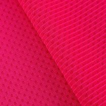 Stock polyester knitted mesh fabric sports ball wear suitable mesh weft knitted mesh fabric