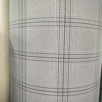Fabric check foam black