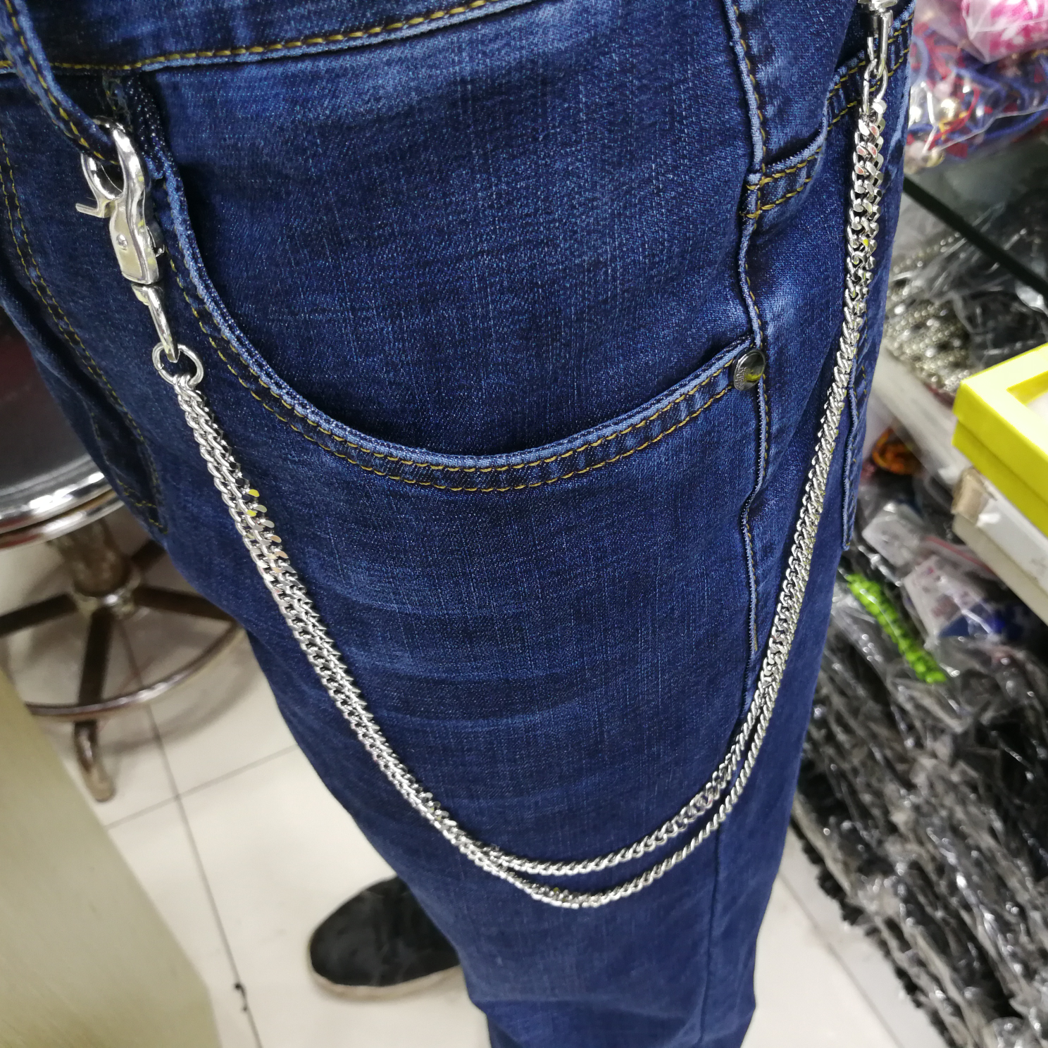 敦煌后色号编织DIY手链孔雀结结尾厂家直销欢迎定制3432