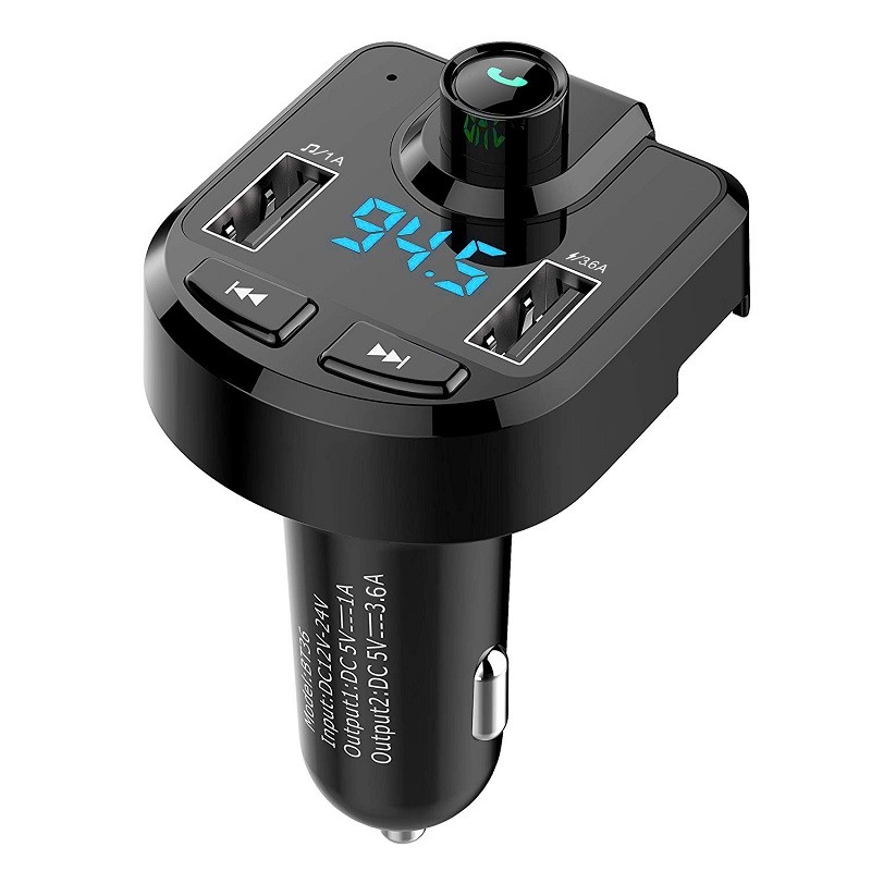 车载MP3 蓝牙免提 QC3.0快充车充 FM发射器 汽车充电器 车载蓝牙详情13