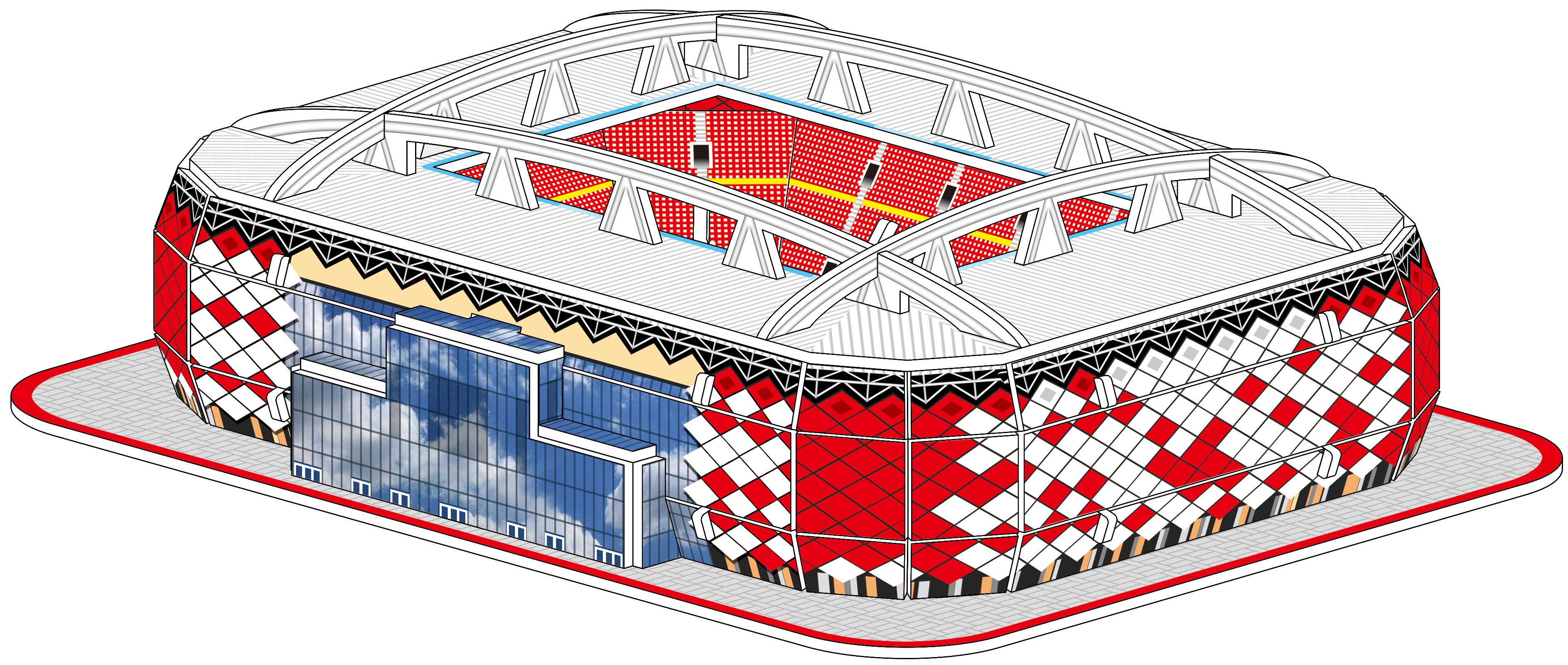 义乌好货3D纸质立体拼图，儿童DIY玩具拼图，手工益智早教，爆款地摊热卖拼装玩具礼品模型，手工制作别世界名建筑详情17