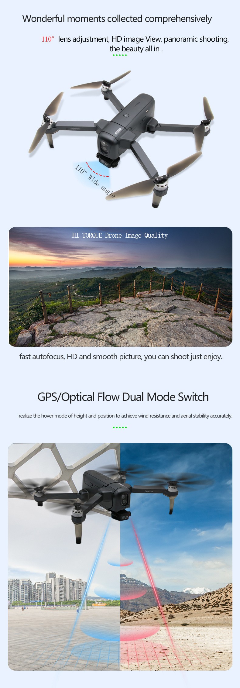 Eagle one Intelligent obstacle Avoidance two-axis Gimbal 4K GPS remote control aircraft detail image 8