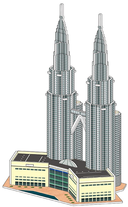 义乌好货3D纸质立体拼图，儿童DIY玩具拼图，手工益智早教，爆款地摊热卖拼装玩具礼品模型，手工制作别世界名建筑详情12