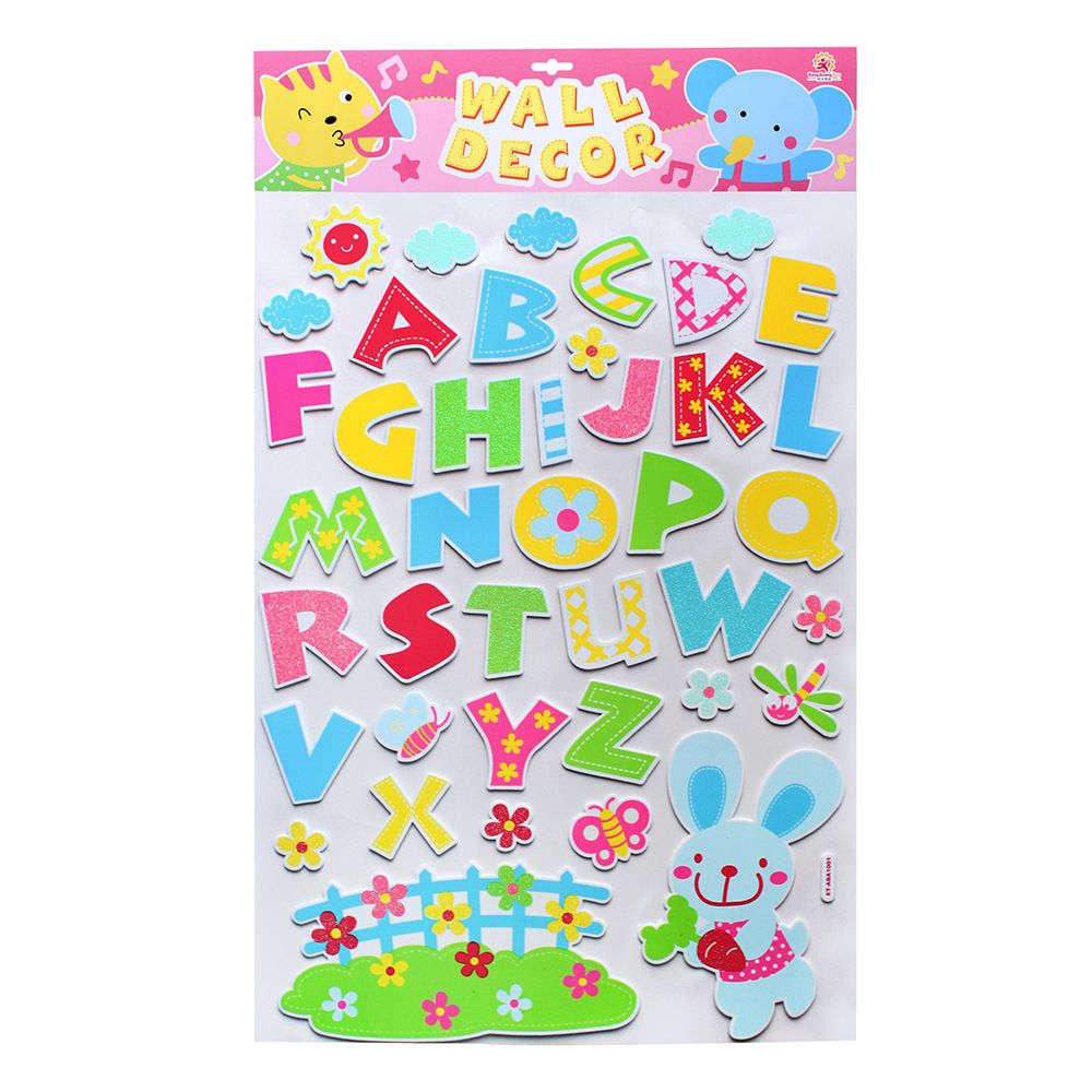Cartoon foam sticker stereo combination photo frame EVA wall sticker photo frame wall sticker