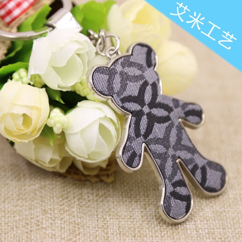 Yiwu keychains, bear keychains, patch bear alloy keychains, factory direct sales Application Scenario